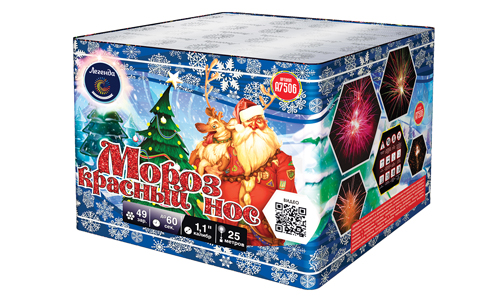  Батарея салютов Мороз Красный Нос  в Калининграде