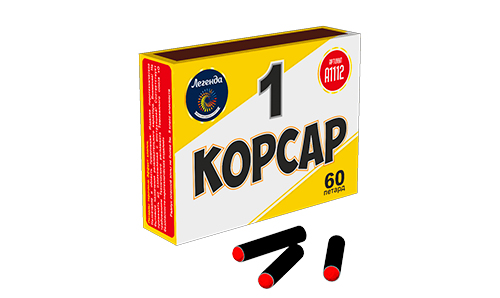  Петарды Корсар 1 в пленке  в Калининграде