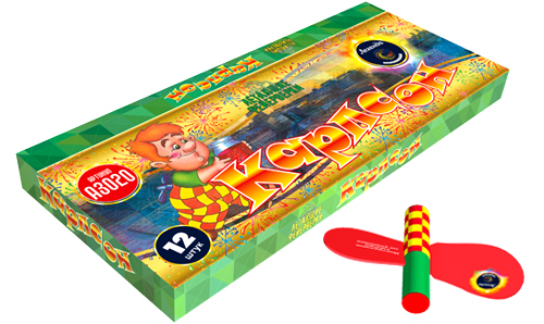  Летающие фейерверки Карлсон  в Калининграде